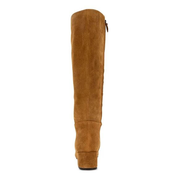 GENTLE SOULS KENNETH COLE Womens Beige Ella Toe Block Heel Leather Riding Boot 7 - Picture 2 of 4